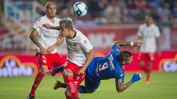 Necaxa y Cruz Azul empatan en la jornada 1 del Apertura 2019