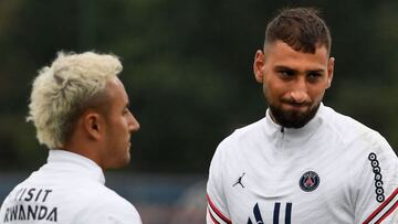 Keylor Navas y Donnarumma.