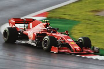 El piloto de Ferrari Charles Leclerc. 