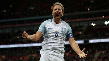 El delantero y capitán de Inglaterra, Harry Kane.