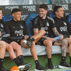 Un plus para Nahuel y De Paul