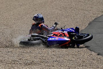 Accidente de Miguel Oliveira.