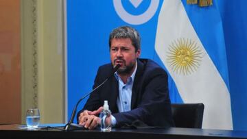 Matías Lammens puso fecha al retorno del público a los estadios