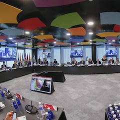 LaLiga sellará su apoyo a Larrea la mañana de las elecciones