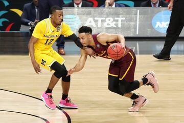Las imágenes del triunfo de los Wolverines en el Final Four