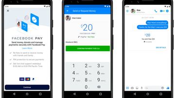 Facebook Pay, la nueva forma de mandar dinero a tus amigos