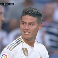 ¡James volvió! La actuación que aplaudió el Bernabéu
