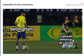 El partidazo de Bellingham, protagonista de los memes de la jornada