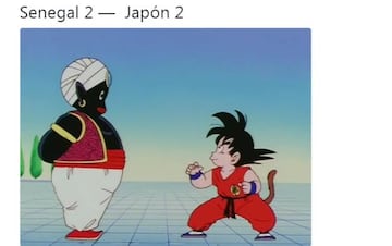 Los memes del empate entre Japón y Senegal