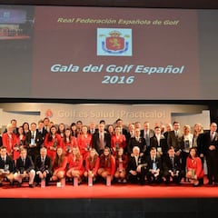 Escauriaza, presidente y Rahm, estrella en la Gala del Golf