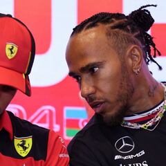 Es oficial: Hamilton, a Ferrari en 2025 en el lugar de Sainz