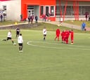 ¡Qué pegada! Senador de Los Lagos sorprendió con un golazo de tiro libre