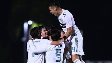 ¿En qué equipo juegan los seleccionados sub-20 de México?