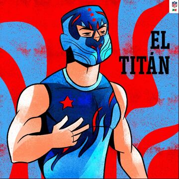 Así se ven los 32 equipos al estilo de la lucha libre mexicana