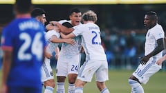 San Jose Earthquakes celebrando