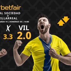 Real Sociedad vs. Villarreal CF: horario, dónde ver, pronósticos y clasificación