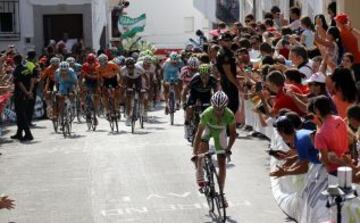 Novena etapa de La Vuelta Ciclista a España, recorrido entre Antequera y Valdepeñas de Jaén.