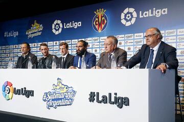 Pizzi, Gonzalo, Arruabarrena, Sorín, Fernando Roig y Carlos del Campo.