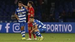 18/08/19, PARTIDO SEGUNDA DIVISION 
 DEPORTIVO DE LA CORU&Atilde;A - NUMANCIA  
  BORJA GALAN  SALVA RUIZ  TRISTEZA