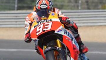 EN RACHA. Márquez sigue persiguiendo récords en cada GP.