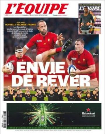 Portadas de la prensa deportiva