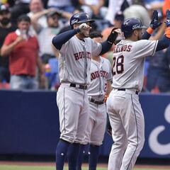 De la mano de Bregman, Astros barren a Angels en Monterrey