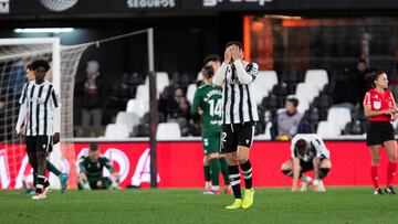 FC Cartagena vs SD Eibar, regular Hypermotion league match Cartagonova stadium, Cartagena, Region of Murcia Spain, February 28, 2025