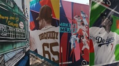 Los espectaculares murales dedicados a la MLB en la Ciudad de México