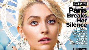 Paris Jackson, hija de Michael Jackson, en la portada de la revista Rolling Stone.