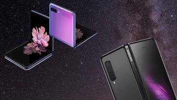 Samsung Galaxy Z Flip vs Samsung Galaxy Fold: diferencias y precios