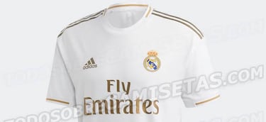 Filtran las camisetas del Real Madrid para la 2019/20
