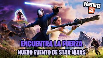 fortnite encuentra la fuerza evento star wars