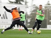 Mbappé: entrenamiento en el gimnasio