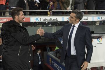 Simeone y Ernesto Valverde.