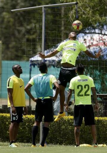 Entrenamiento de Atlético Nacional