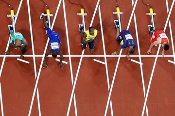 El jamaiquino quedó tercero en la final de los 100m del Mundial de Atletismo Londres 2017 y dio fin a su carrera llena de éxitos.