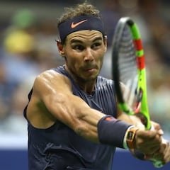 Nadal: "Es positivo no ceder sets bajo este calor"