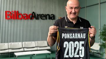 Jaume Ponsarnau renueva hasta 2025 con el Bilbao Basket