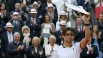 David Ferrer: "Hay que felicitar a Rafa Nadal, es el mejor"