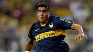 <b>INVERSIÓN. </b>Viatri, con Boca Juniors.