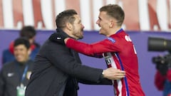 Antoine Griezmann on Simeone's decision at Atletico Madrid