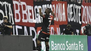 ¿Es Gabigol o Leal? El de Newell's imitó al jugador de Flamengo y se burló de River