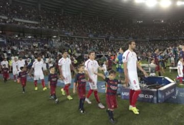 Barcelona-Sevilla en imágenes