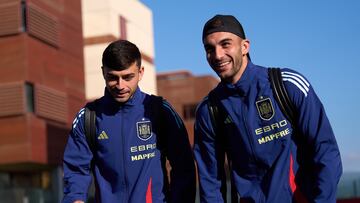 Ferran Torres y Pedri.