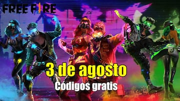 Free Fire | Códigos de hoy miércoles 3 de agosto de 2022: recompensas gratis