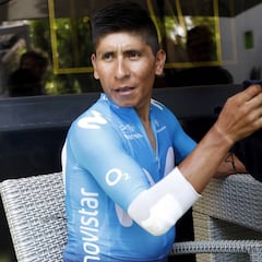 Nairo: "No avisé porque Landa iba fuerte y a mí no me gustaría que me jodieran ese momento"