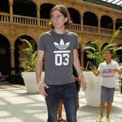 Filipe Luis: “No quiero quitarme el escudo del Atleti nunca”