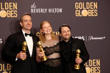 Succession picked up for Golden Globes on Sunday.