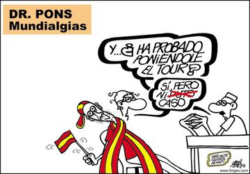 Las mejores viñetas deportivas de Forges