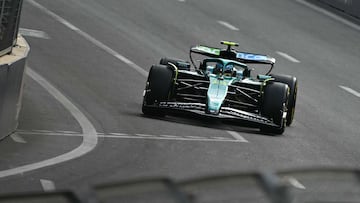 Fernando Alonso (Aston Martin AMR25). Bakú, Azerbaiyán. F1 2025.